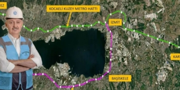 İzmit ve Gölcük’ü birbirine bağlayacak 21 kilometrelik hat kenti raylı sistemle buluşturacak