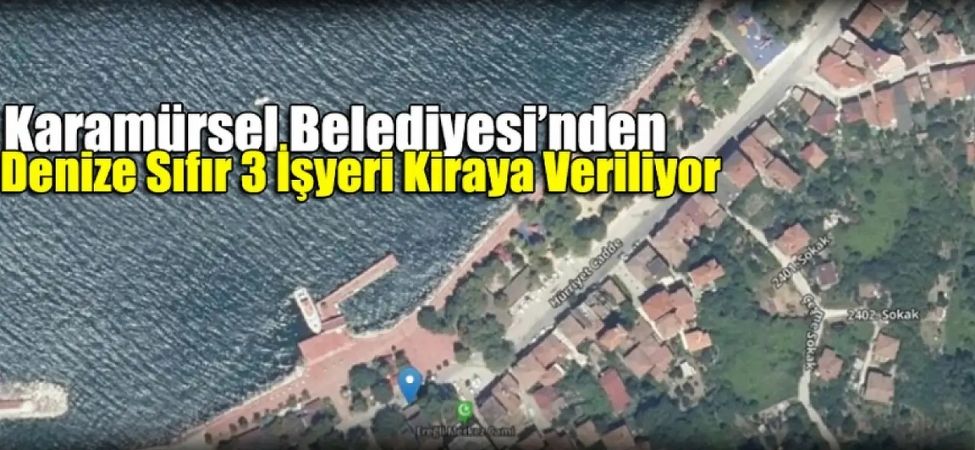 Karamürsel Belediyesi’nden Yatırımcılara Çağrı Ereğli’de 3 İşyeri Kiraya Çıkıyor