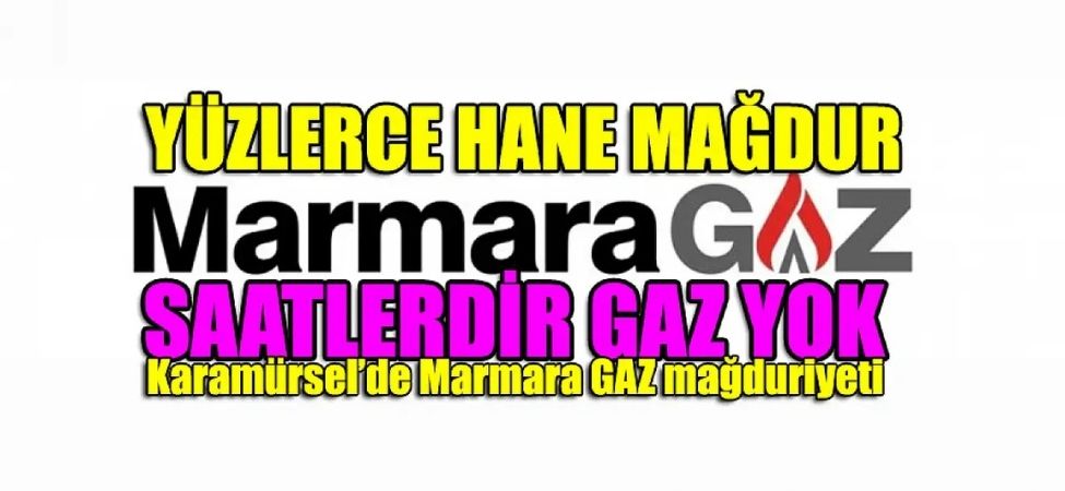Karamürsel’de Doğalgaz Krizi Yüzlerce Aile Saatlerdir Mağdur