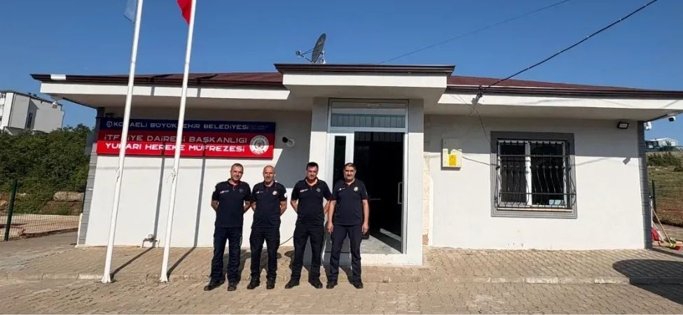 Kocaeli'de Acil Müdahale Gücü Artıyor Yukarı Hereke İtfaiye Müfrezesi Hizmete Girdi