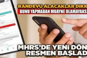 MHRS’de Yeni Dönem Randevu Alacaklar Önce Aile Hekimine Yönlendirilecek!