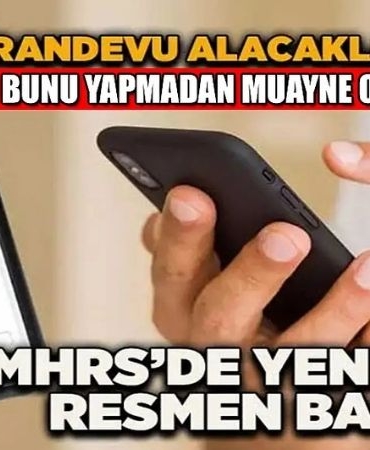MHRS’de Yeni Dönem Randevu Alacaklar Önce Aile Hekimine Yönlendirilecek!