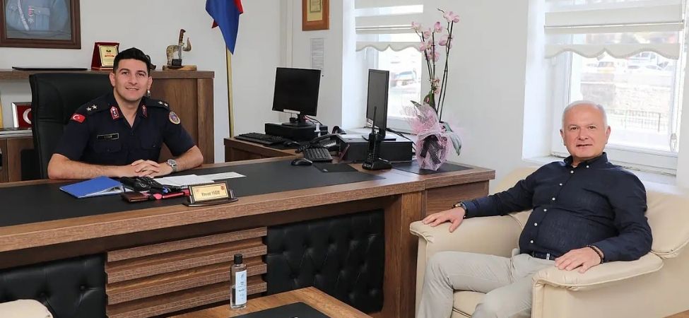 Baskan Caliktan Yeni Gorevine Baslayan Yoneticilere Ziyaret Başkan Çalık’tan Yeni Görevine Başlayan Yöneticilere Ziyaret