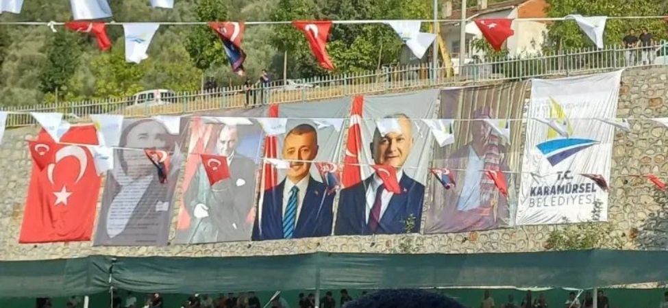Karamursel Belediyesinin Gures Etkinliginde Erdoganin Fotografi Yer Almadi Karamürsel Belediyesi’nin Güreş Etkinliğinde Erdoğan’ın Fotoğrafı Yer Almadı