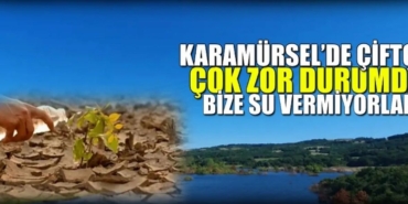 Karamürsel’de Göletler Dolup Taştı, Tarlalar Hâlâ Susuz!