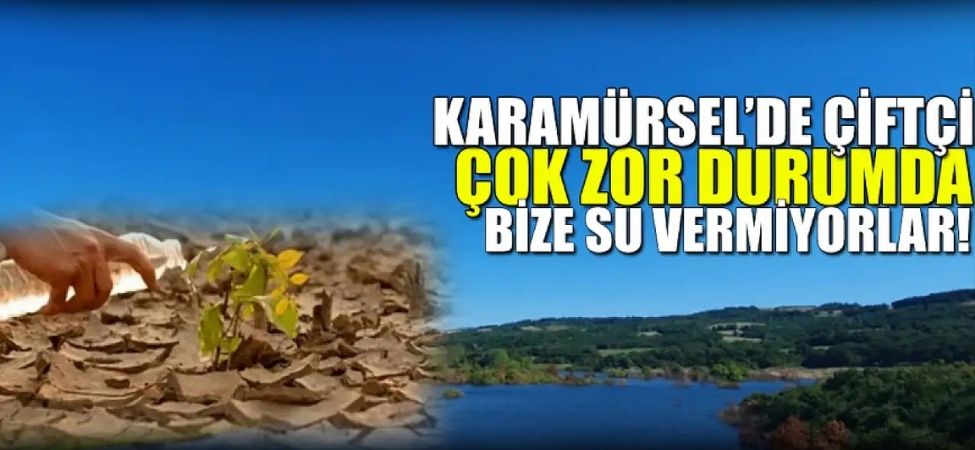 Karamurselde Goletler Dolup Tasti Tarlalar Hala Susuz Karamürsel’de Göletler Dolup Taştı, Tarlalar Hâlâ Susuz!