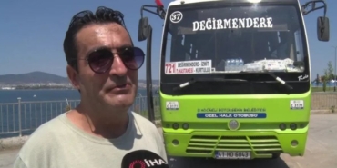 Kocaeli’de Halk Otobüsü Şoföründen Yolculara Sürpriz İkramlar