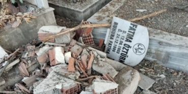 Tarihi Mezarlığa Saygısızlık Yıkım Sırasında Mezarlar Zarar Gördü