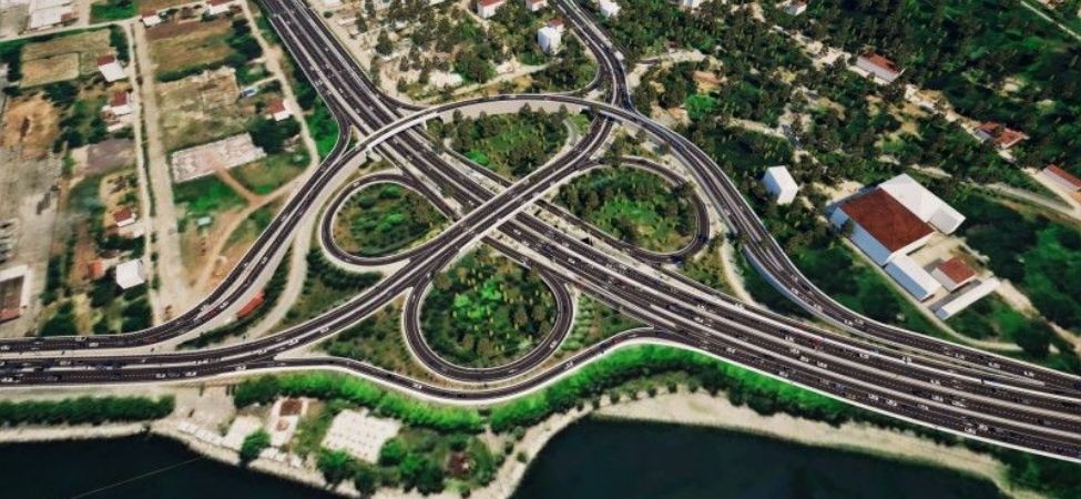 Yuvacık Kavşağı’nda Yol Çalışması Bağlantı Kolu Geçici Olarak Trafiğe Kapandı