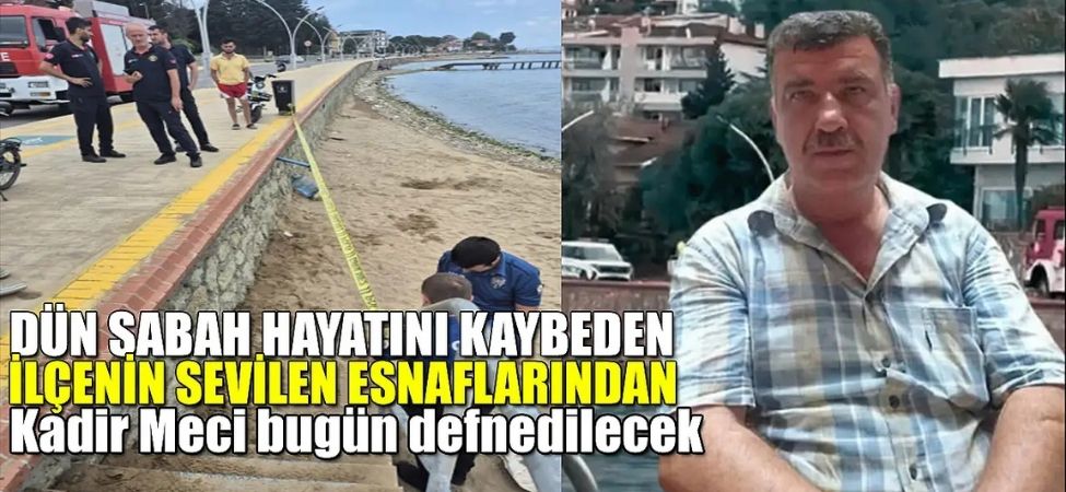 Karamürsel Kadir Meci’yi Uğurluyor