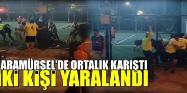 Karamürsel’de Bıçaklı Kavga Halı Saha Maçında Kan Döküldü, 2 Kişi Yaralandı