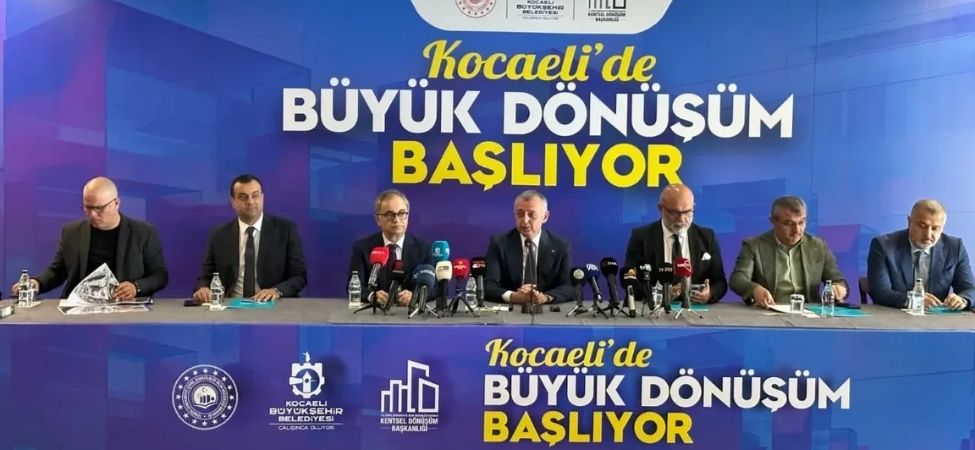 Kocaeli’nin 7 İlçesinde Kentsel Dönüşüm Hamlesi! 2026 Sonunda Sahada Olunacak, 10 Yılda 125 Bin Bağımsız Bölüm Dönüşecek