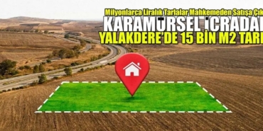 Karamürsel'de 19,4 Milyon TL Değerinde İki Tarla Mahkemeden Satışta