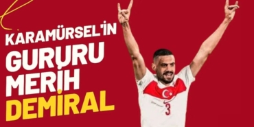 Karamürselli Merih Demiral, Kocaeli'de Attığı Golle Milli Takım'a Nefes Aldırdı