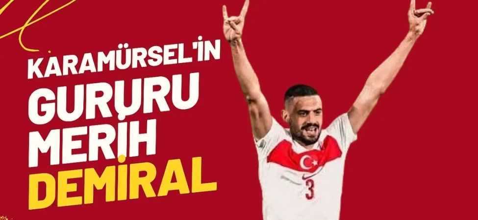 Karamürselli Merih Demiral, Kocaeli'de Attığı Golle Milli Takım'a Nefes Aldırdı