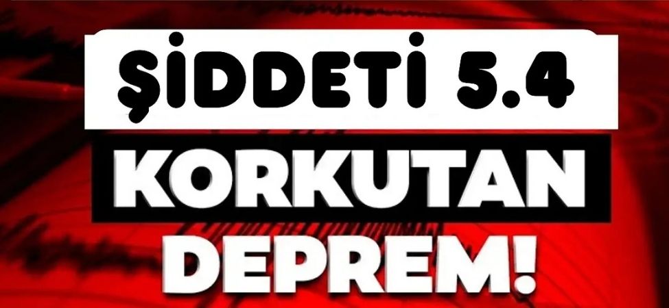 Kutahyada 5.4 Buyuklugunde Deprem Sarsinti Kocaelide Siddetli Hissedildi Kütahya'da 5.4 Büyüklüğünde Deprem Sarsıntı Kocaeli'de Şiddetli Hissedildi