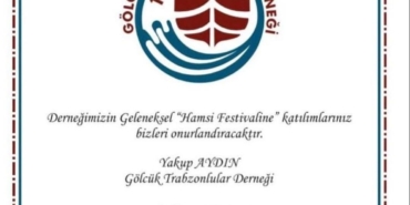 Gölcük’te Geleneksel Hamsi Festivali 22 Kasım’da