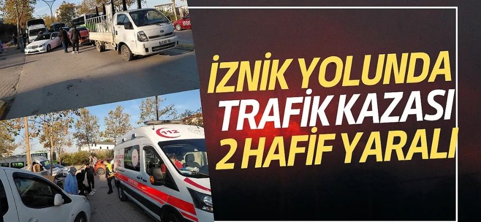 Karamursel Rauf Denktas Bulvarinda Trafik Kazasi Ticari Aracla Otomobil Carpisti Karamürsel Rauf Denktaş Bulvarı'nda Trafik Kazası Ticari Araçla Otomobil Çarpıştı