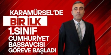 Karamürsel'de Bir İlk Adliye Tarihinde Birinci Sınıf Başsavcı Dönemi Başladı