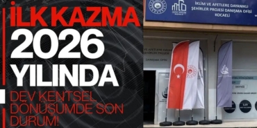 Kocaeli'nin Çehresi Değişiyor 5 Bin 575 Konutluk Dev Dönüşümde Yol Haritası Netleşti