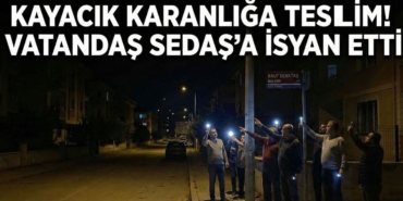 Karamürsel Kayacık’ta Günlerdir Sokaklar Karanlık Vatandaşlar Aydınlatma Sorununa Çözüm Bekliyor, SEDAŞ’a Tepki Yağıyor