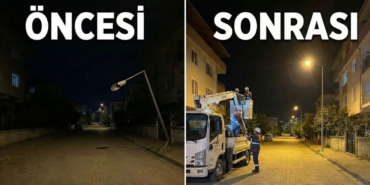 Karamürsel Kayacık’ta Karanlık Bitti SEDAŞ’tan Haberimizle Hızlı Çözüm Geldi