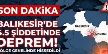 Balıkesir Sındırgı’da Korkutan Sarsıntı Çevre İllerden De Hissedildi