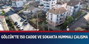 Gölcük’te Dev Üstyapı Hamlesi 150 Güzergah Yenileniyor