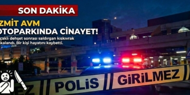 İzmit'in Göbeğinde Kanlı Hesaplaşma AVM Otoparkında Cinayet