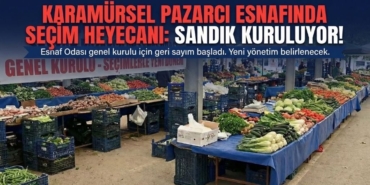 Karamürsel Pazarcı Esnafında Seçim Heyecanı Sandık Kuruluyor!