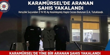 Karamürsel'de Firari Hırsız Yakalandı Kesinleşmiş Cezası Bulunuyordu