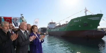 Çevre Dostu Tanker “Wolf 1” Sularla Buluştu Başkan Çalık Gurur Dolu Törendeydi!