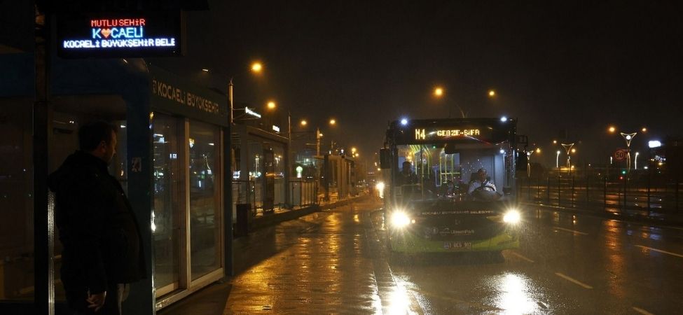 Kocaeli’de Ulaşımda Gece Devrimi 24 Saat Kesintisiz Dönem Başladı!