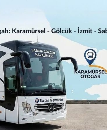 Müjde Karamürsel'e Sabiha Gökçen Havalimanı Otobüslerinin Yeni Kalkış Noktası Oluyor!