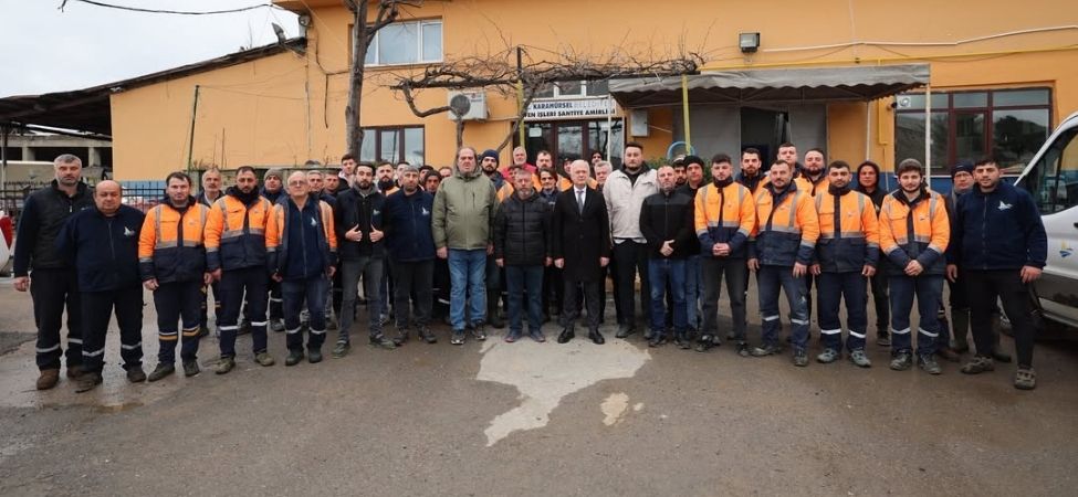 Karamürsel Belediyesi’nde Bayram Mesaisi Öncesi Gönül Köprüsü!