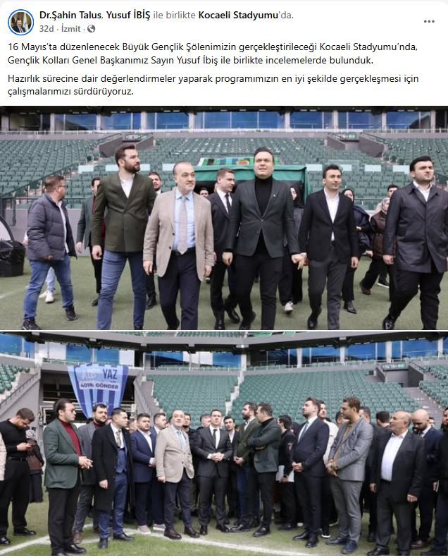 23 Mayis Olarak Duyurulan Buyuk Genclik Soleni Tarihi One Alindi Yeni Durak Kocaeli Stadyumu 2