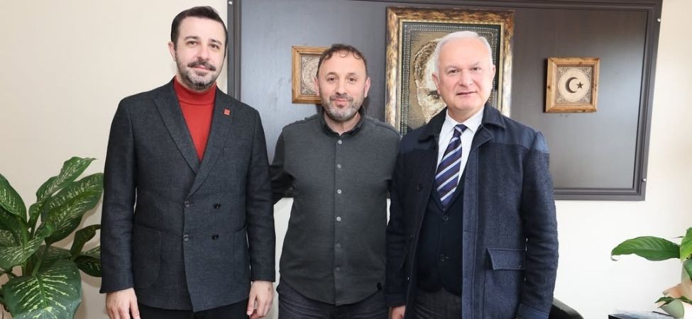 Başkan Çalık ve Beraberindeki Heyet, Esnaf ve Sanatkârlar Odası Başkanı Abdullah Alpsan ile Bir Araya Geldi