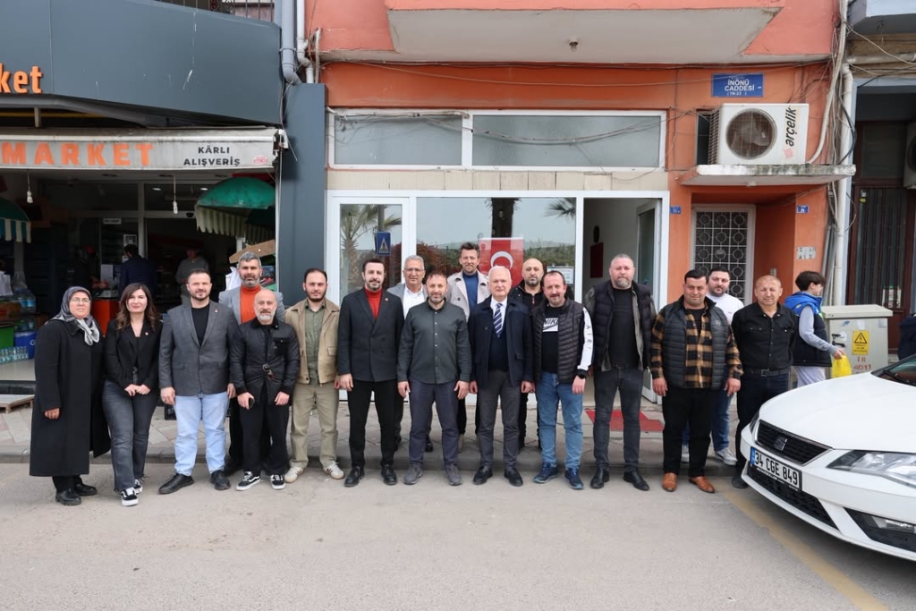 Karamursel Esnaf ve Sanatkarlar Odasi Baskanimiz Abdullah Alpsan ve yonetimine Ilce Baskanimiz 2