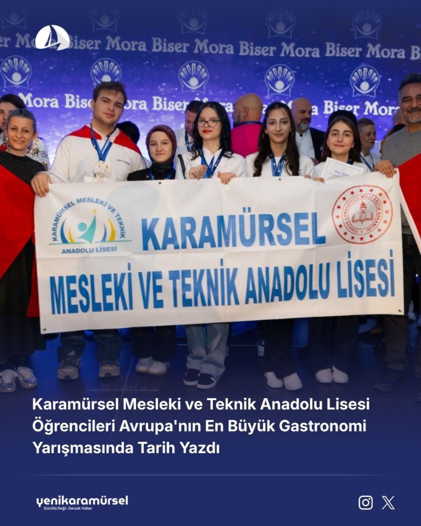 Karamursel Mesleki ve Teknik Anadolu Lisesi Ogrencileri Avrupanin En Buyuk Gastronomi Yarismasinda Tarih Yazdi 1 Karamursel Mesleki ve Teknik Anadolu Lisesi Ogrencileri Avrupanin En Buyuk Gastronomi Yarismasinda Tarih Yazdi 1