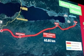 Karamürsel'den Geçecek Güney Marmara Otoyolu'nun İmar Planları Meclise Geliyor
