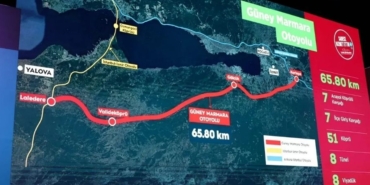 Karamürsel'den Geçecek Güney Marmara Otoyolu'nun İmar Planları Meclise Geliyor