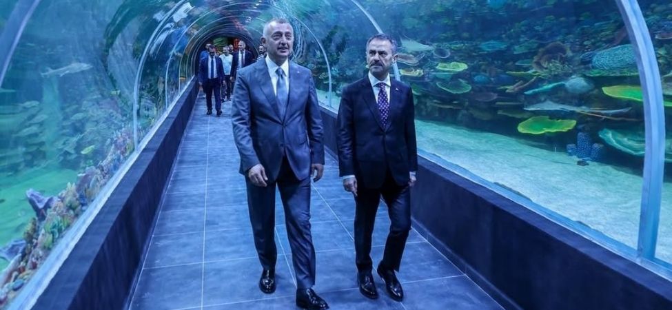 Başkan Tahir Büyükakın Müjdeyi Verdi İzmit Millet Bahçesi'ndeki Körfez Aqua Akvaryumu Çok Yakında Kapılarını Açıyor