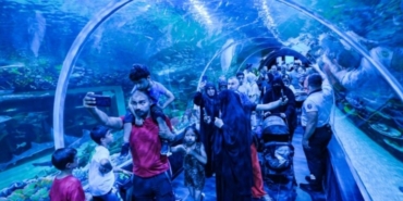 Kocaeli'nin Yeni Gözdesi Körfez Aqua'yı Sadece Birkaç Günde 189 Bin 760 Kişi Ziyaret Etti