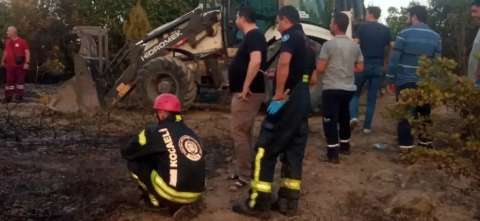 Karamürsel Çamdibi Köyü'nde Çıkan Orman Yangınında 30 Dönümden Fazla Alan Kül Oldu