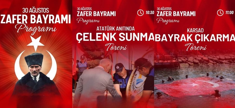 Karamurselde 30 Agustos Zafer Bayraminin 104. Yili Dolu Dolu Bir Programla Kutlanacak Karamürsel'de 30 Ağustos Zafer Bayramı'nın 104. Yılı Dolu Dolu Bir Programla Kutlanacak