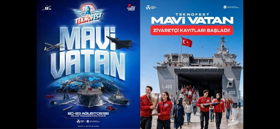 Karamürsel'in Kapı Komşusu Gölcük'te Düzenlenecek TEKNOFEST Mavi Vatan İçin Ziyaretçi Kayıtları Başladı