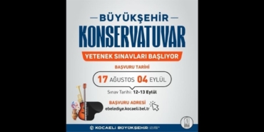 Karamürselli Genç Yetenekler İçin Kocaeli Büyükşehir Konservatuvarı Başvuruları Başladı (1)